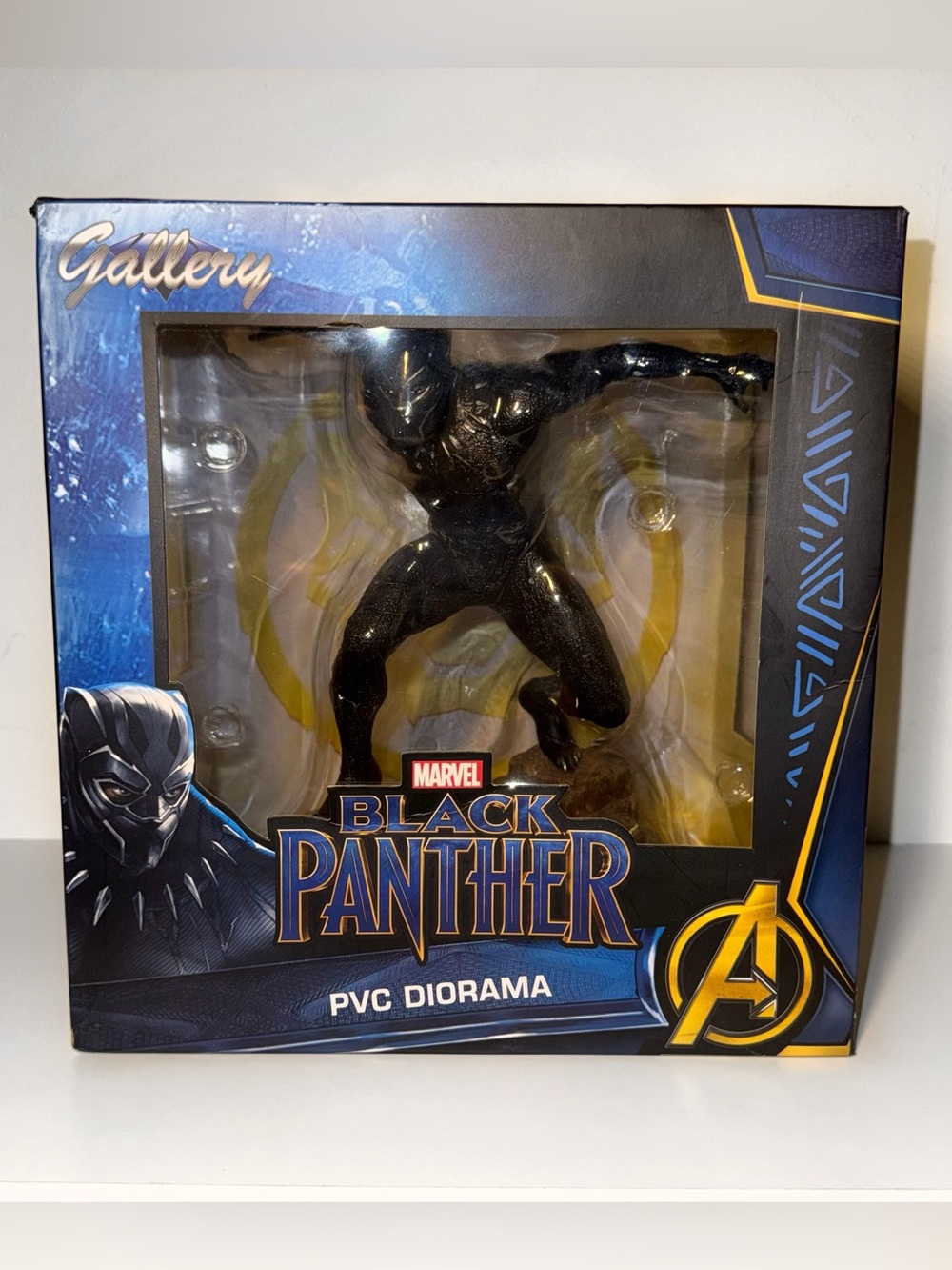 Diamond Select Toys Gallery PVC Diorama Black Panther Statue